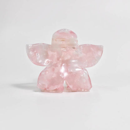 Tortoise & Marbled Plumeria Flower Acetate Hair Claw Clip: BlackBeige