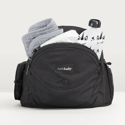 The Tushbaby Hip Carrier: Black / Tushbaby