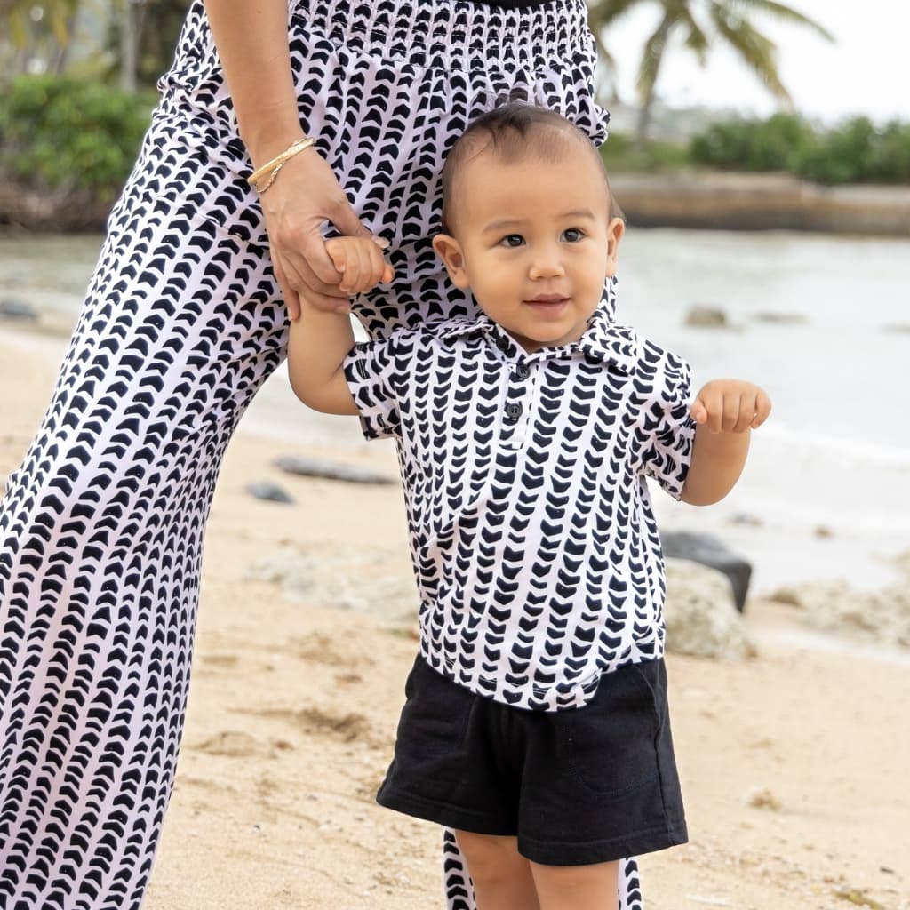 Shell-ish Bamboo Polo Shirt: 2T