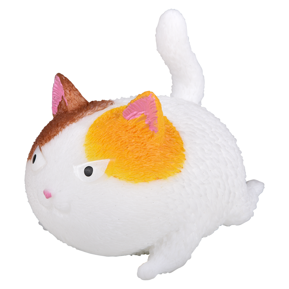 SQUISH AND STRETCH PUFFY CAT