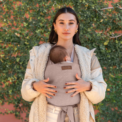 MOBY WAFFLE KNIT - SANDSTONE