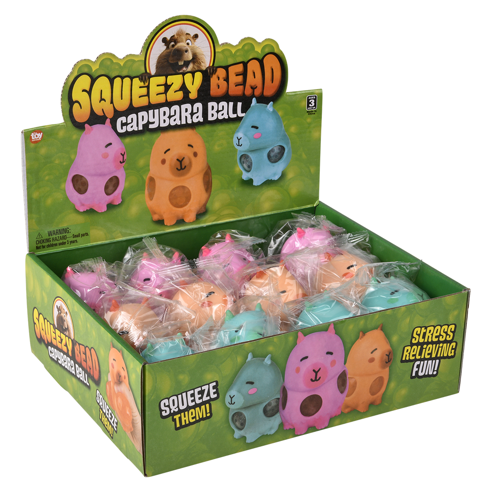 SQUEEZY BEAD CAPYBARA BALL