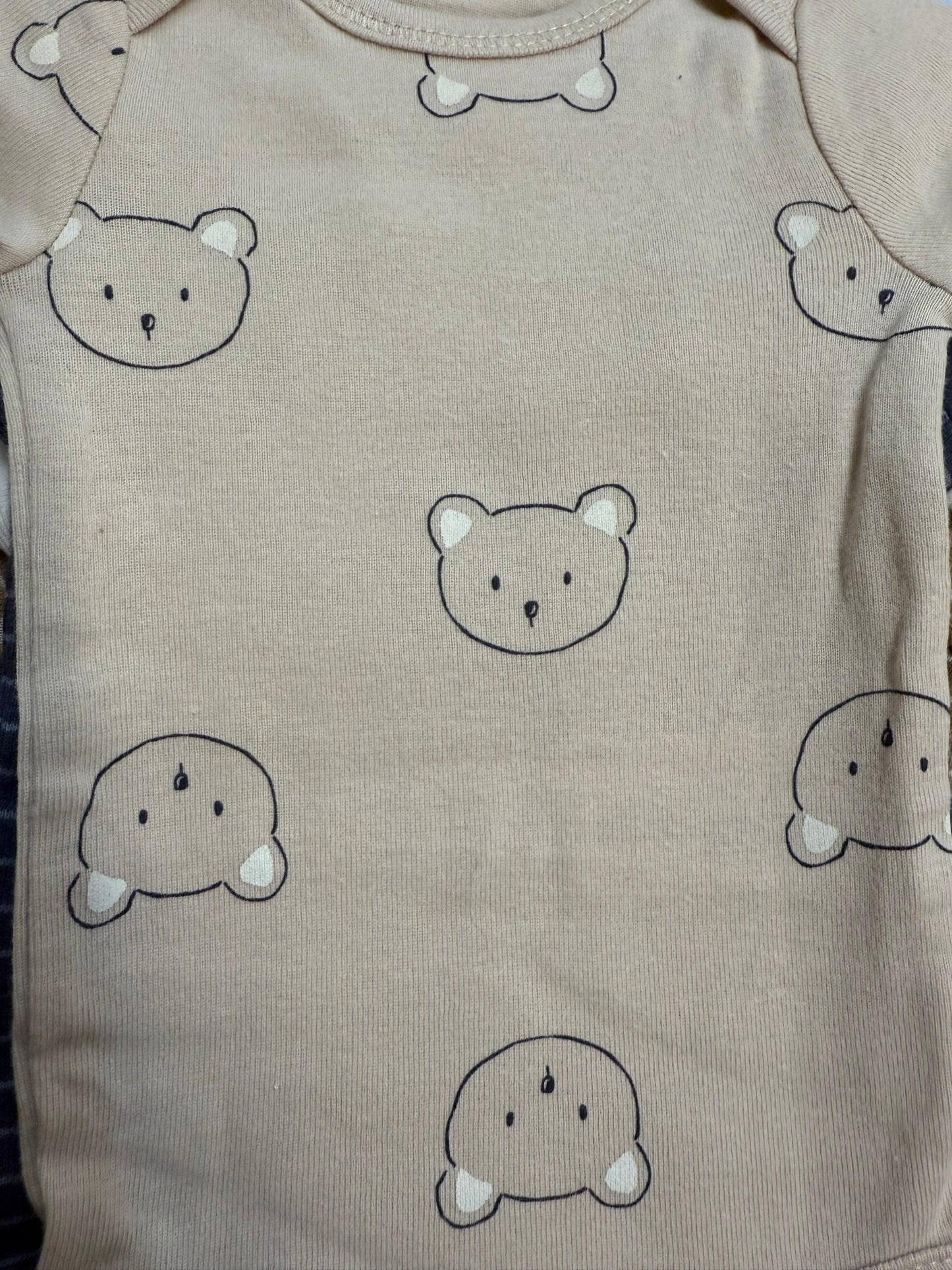 New 5pk Carter’s Bodysuits, Newborn