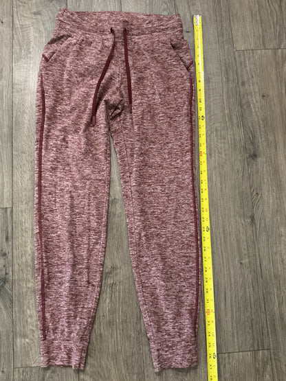 Lululemon Leggings Women small Gray Wunder Under Cropped Stretch Pull On Workout