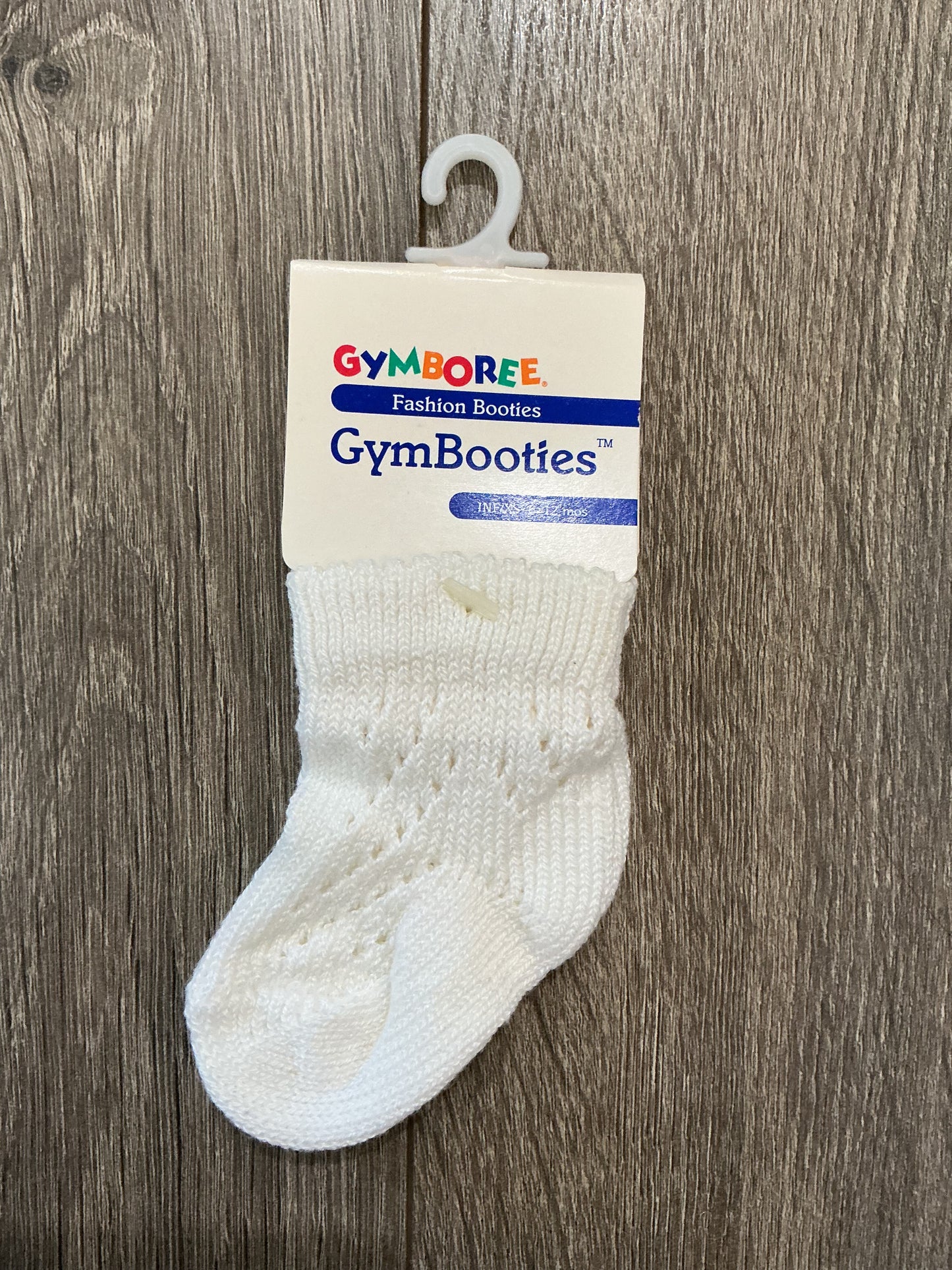 Gymboree GymBooties Baby Fashion Booties NB INF 6-12 mos White lace 90s 00s