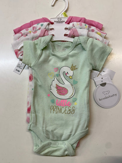 New 4pk Bodysuits, 0-3m