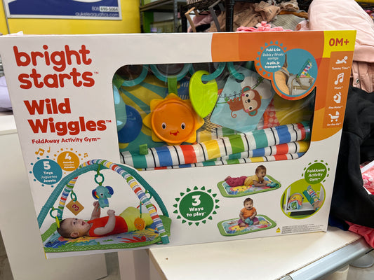 New Bright Starts Wild Wiggles Activity Gym