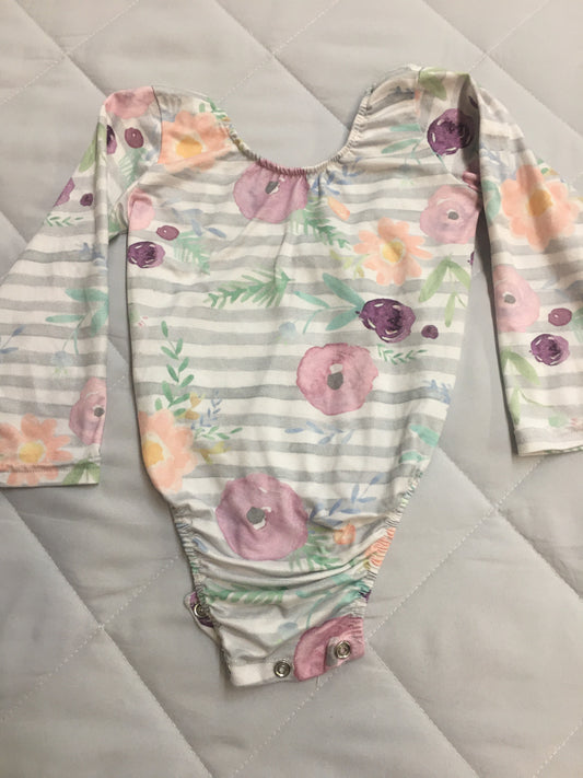 Bailey’s Blossom Long Sleeve Onesie, 18-24M