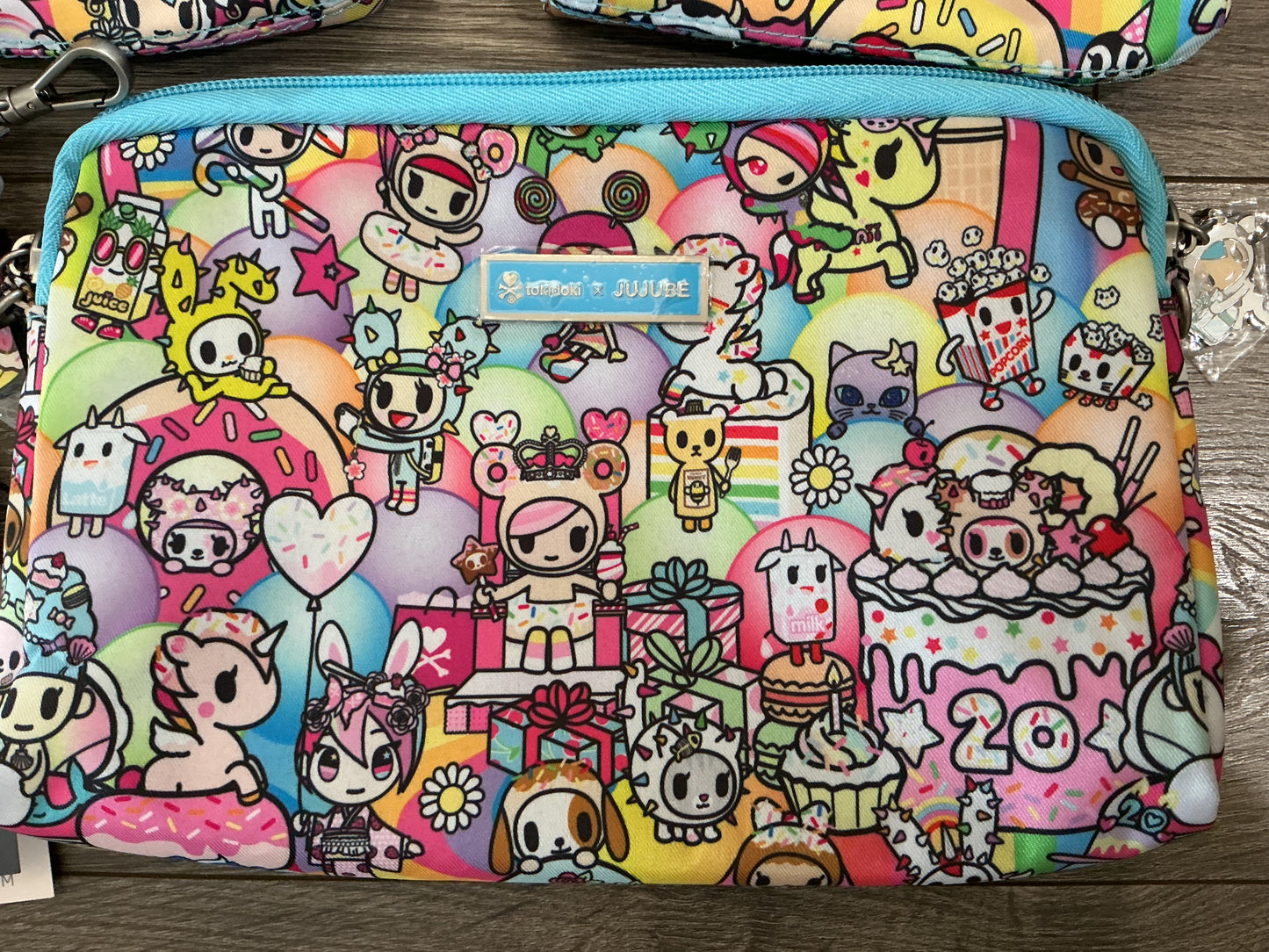 Jujube x Tokidoki Toki 20th Anniversary Collection Be Set 3 Piece Pouch Set