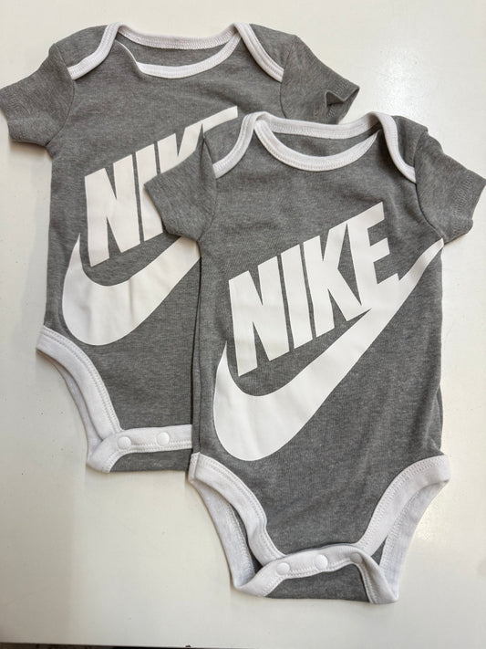 2pc Nike Bodysuits, 0-6m