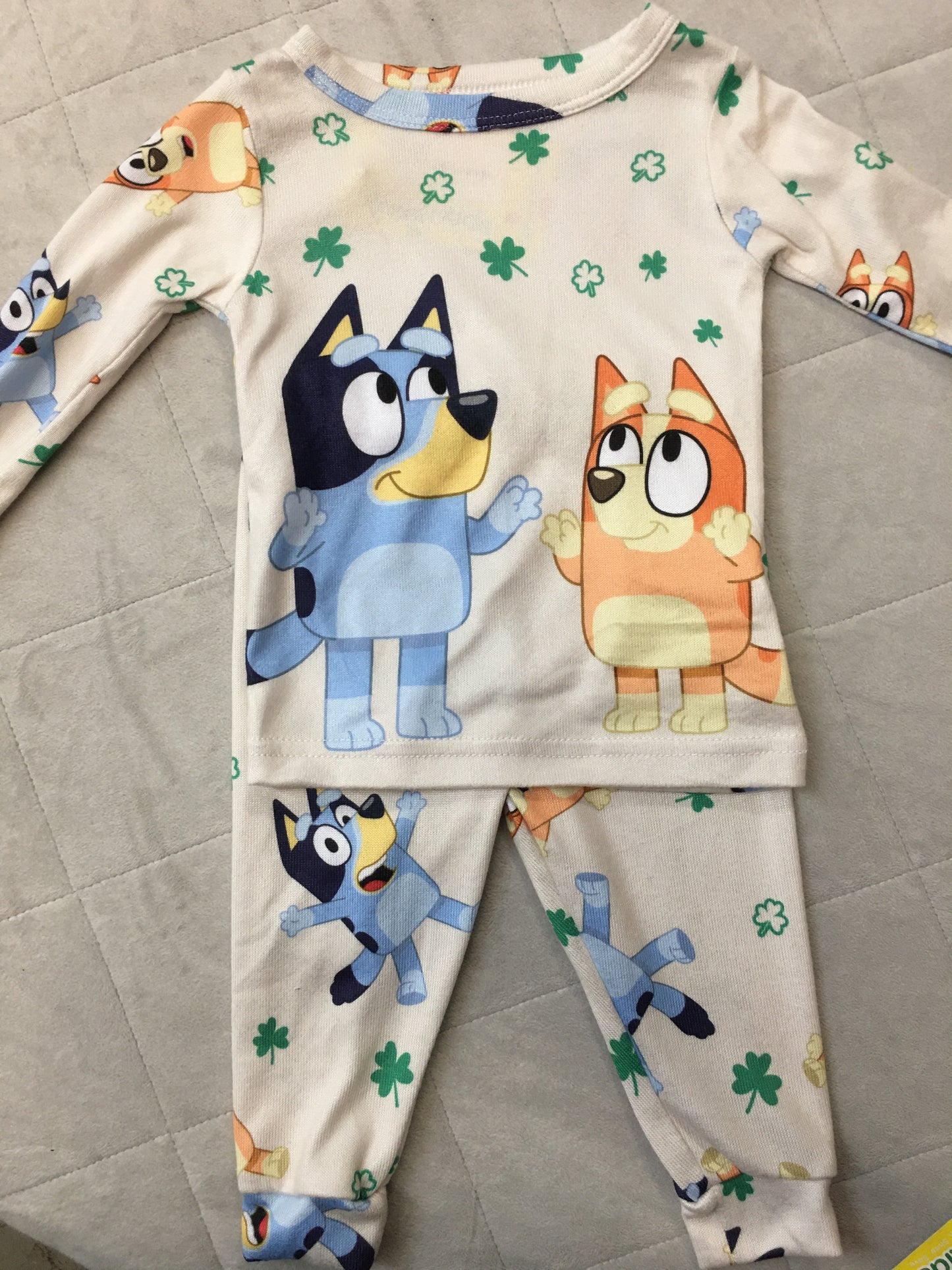 Bluey Pajama Set, 18m