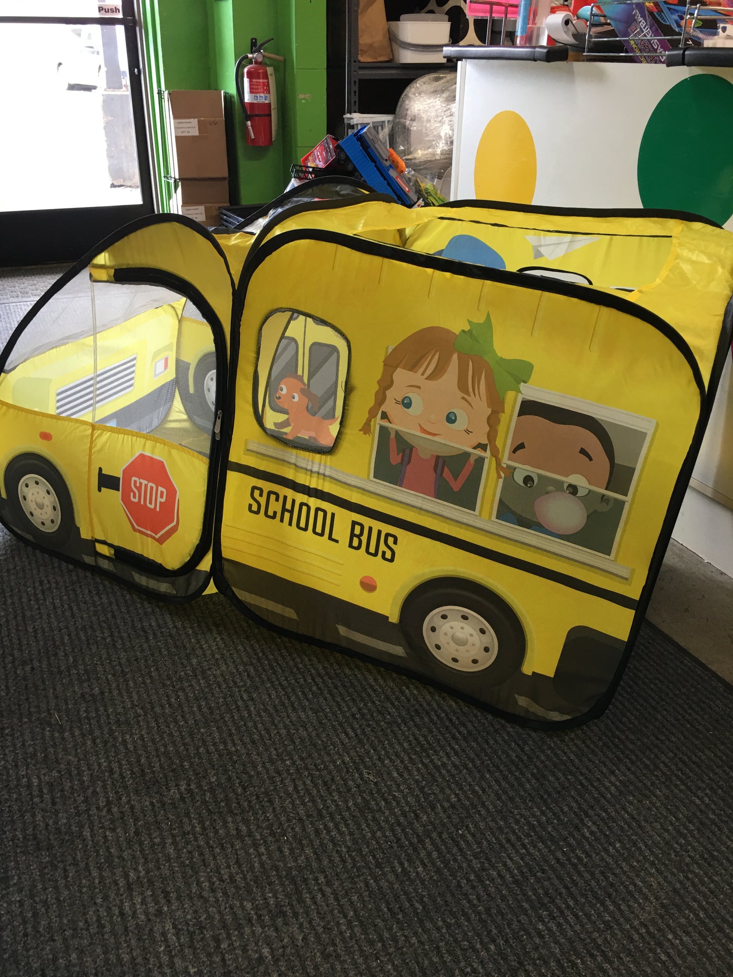 Pop-Up School Bus