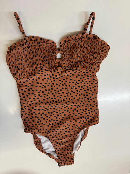 Dotted Brown Swimsuit, 8