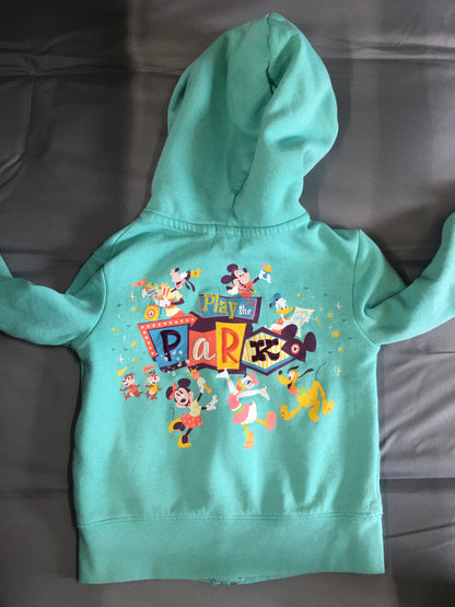 Teal Disneyland Resorts Jacket, 3T