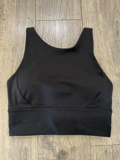 Lululemon Women’s Sports Bra High Neck Energy Tough Black Size Small