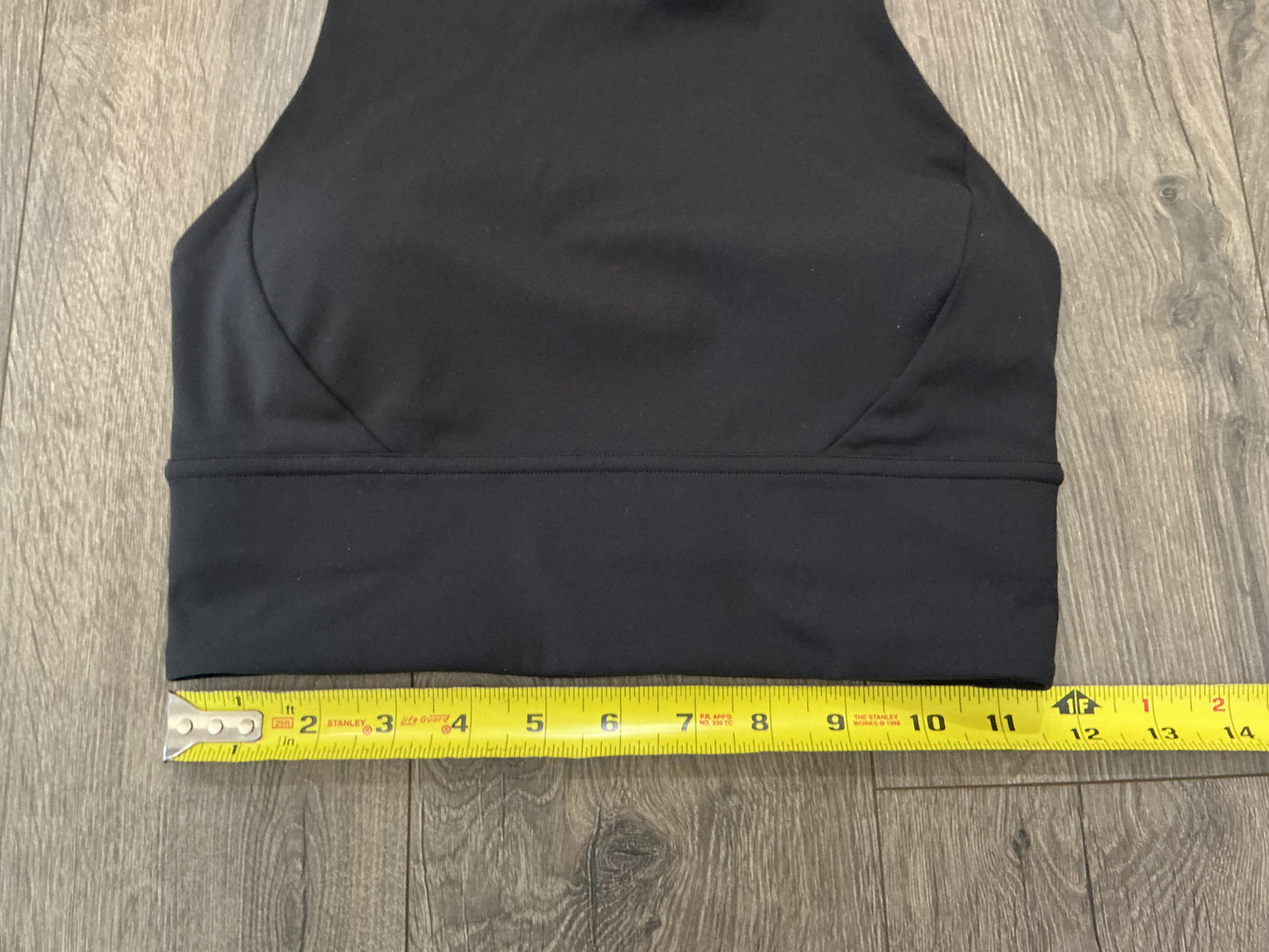 Lululemon Women’s Sports Bra High Neck Energy Tough Black Size Small