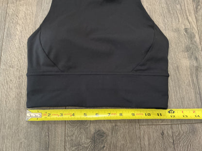 Lululemon Women’s Sports Bra High Neck Energy Tough Black Size Small