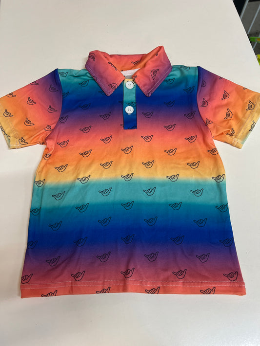 Modern Keiki Shaka Shirt, Size 3T