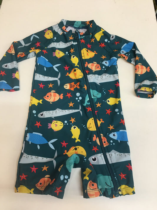 Up and Fast Onesie Swim Suite, 9-12M