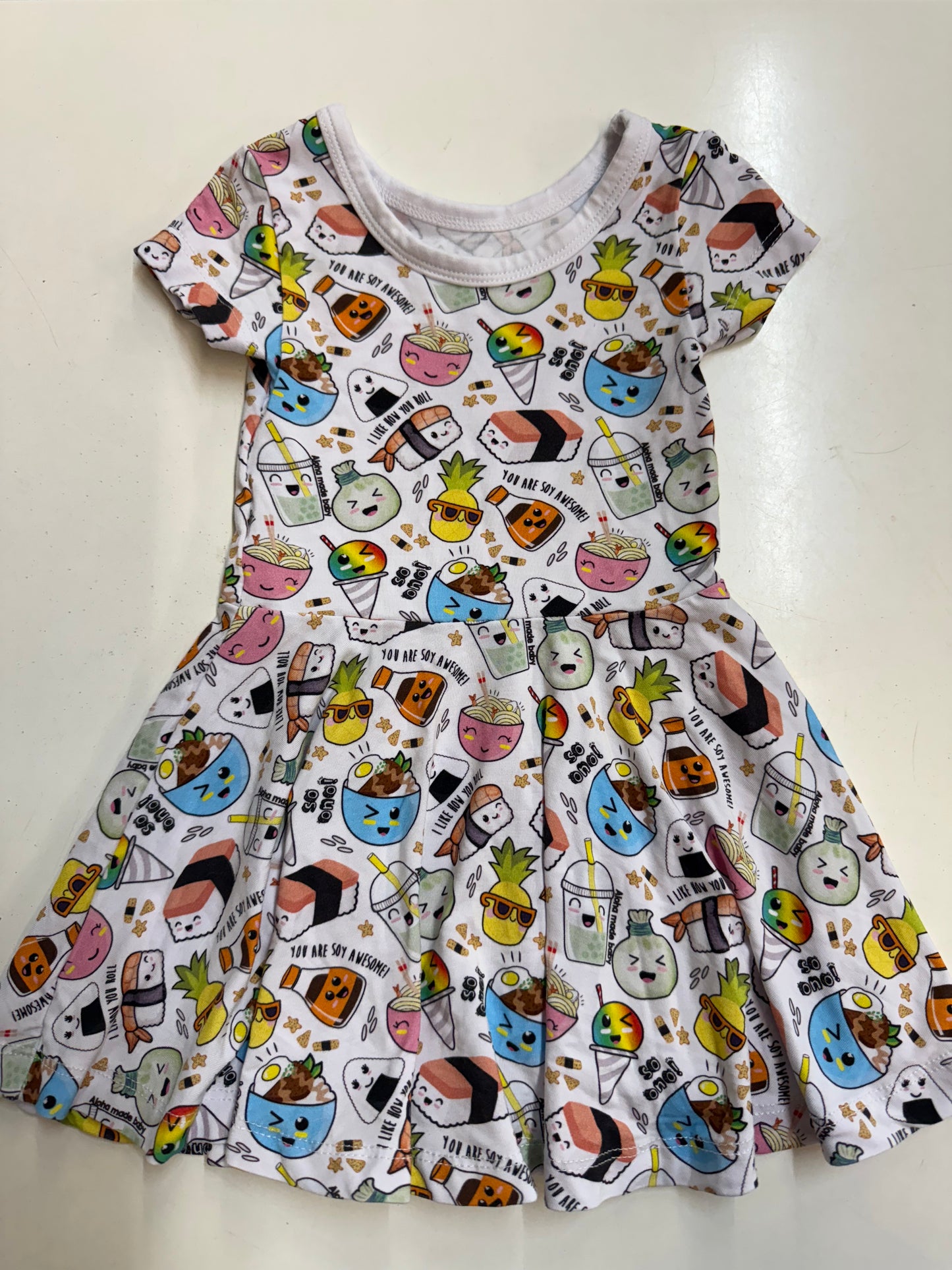 Aloha Made Baby Dress, 6-12m