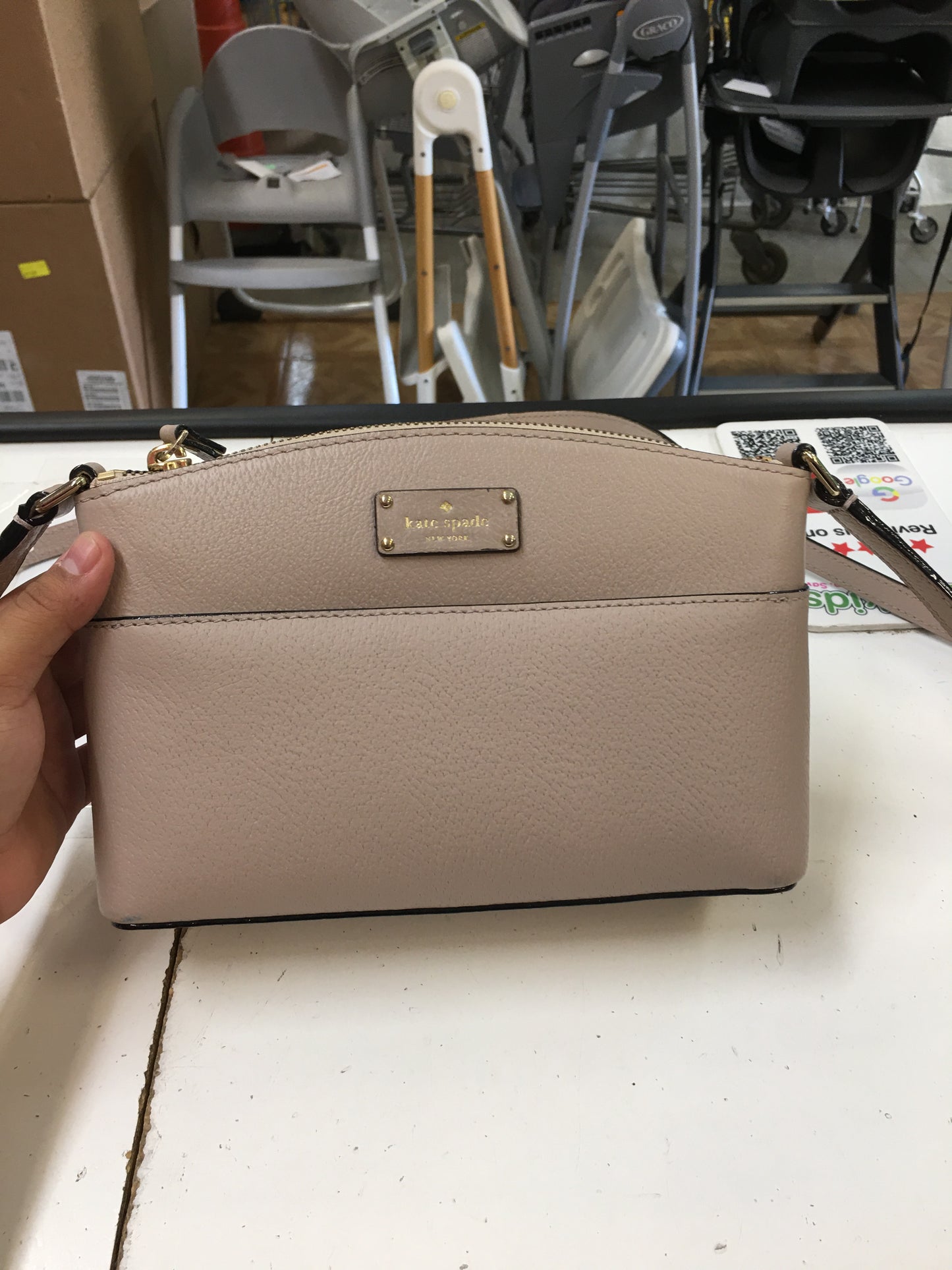 Beige Kate Spade Purse