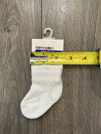 Gymboree GymBooties Baby Fashion Booties NB INF 6-12 mos White lace 90s 00s