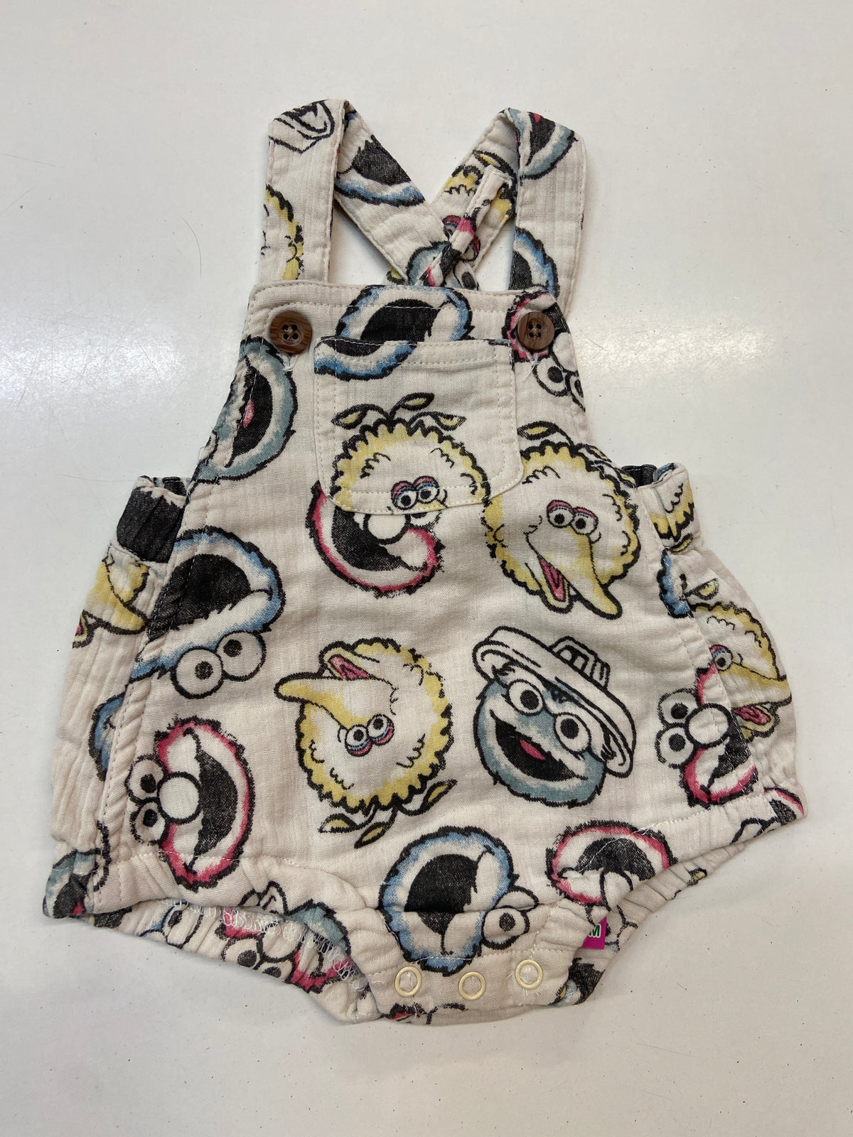 Sesame Street Romper, Newborn