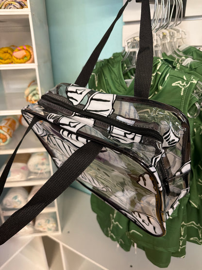 12” Clear Zip Bag, Manini