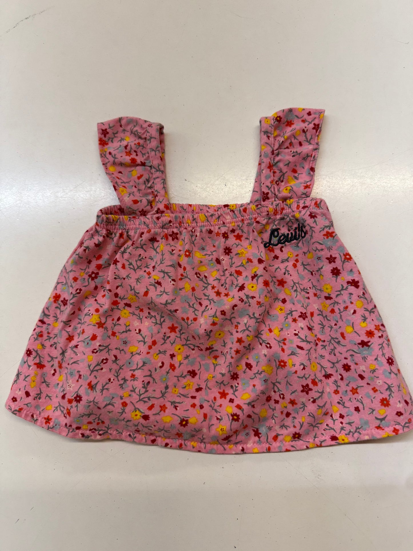 Levi’s Pink Floral Top, 12m