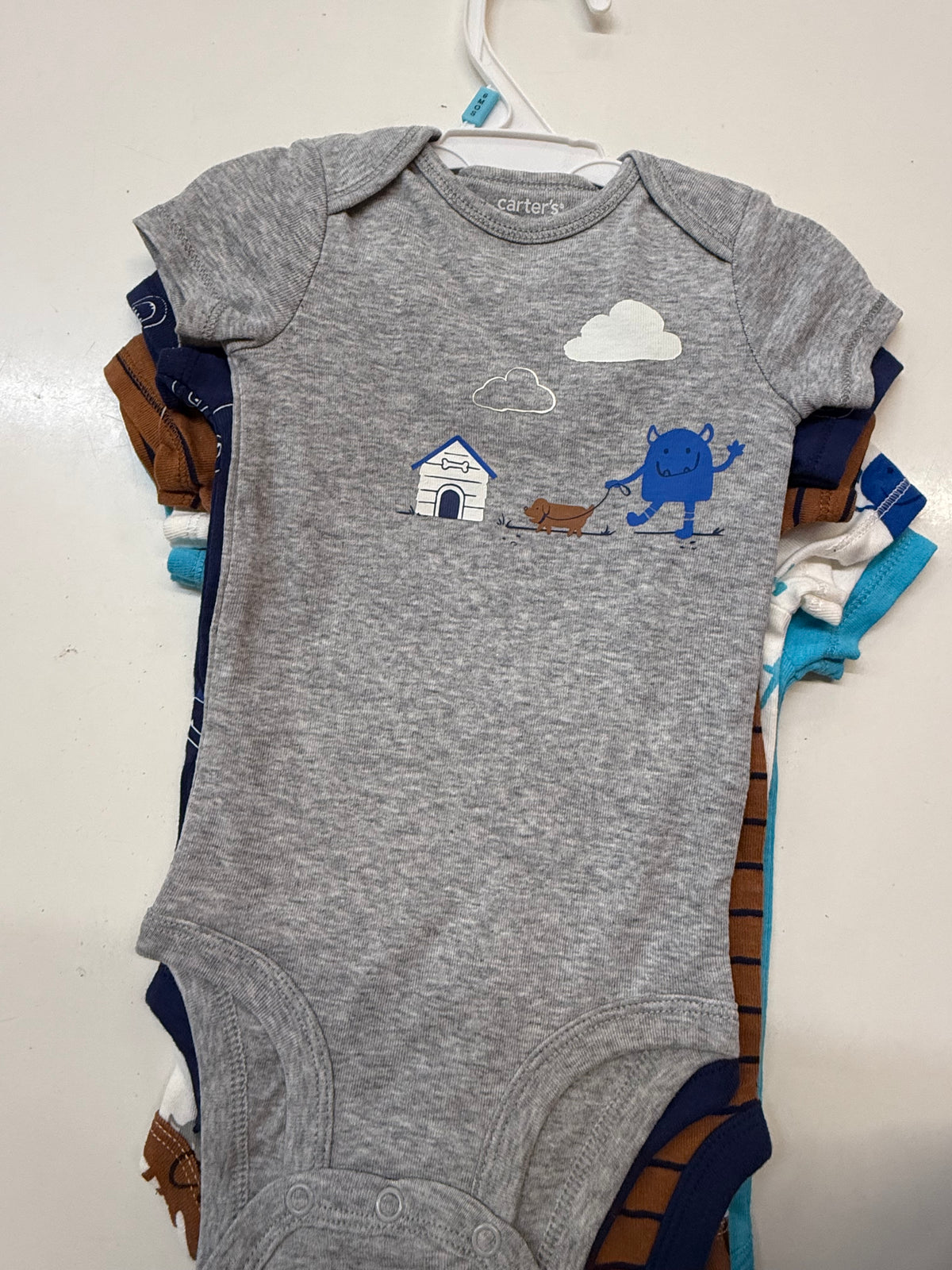 New Carter’s 5pc Bodysuit, 6m