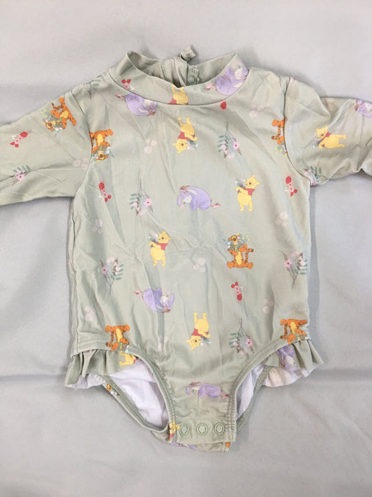 Disney Baby Green Swim Wear, 6m