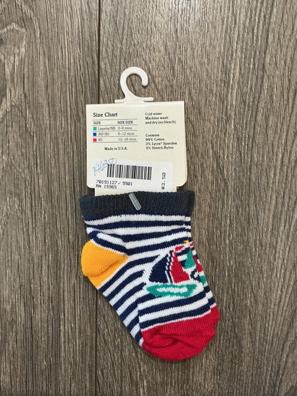 Vintage Gymboree GymBooties Rainbow Tag Fashion Socks INF/XS 6-12 mo NEW