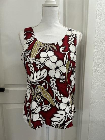NWOT KY’s Hawaii Vintage Hawaiian Tank Top Size Medium