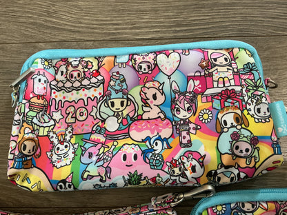 Jujube x Tokidoki Toki 20th Anniversary Collection Be Set 3 Piece Pouch Set
