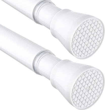 New Extension Curtain Rod, White
