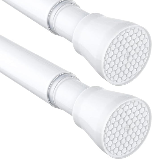 New Extension Curtain Rod, White