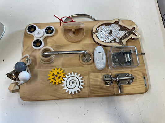 Wooden Busy Board