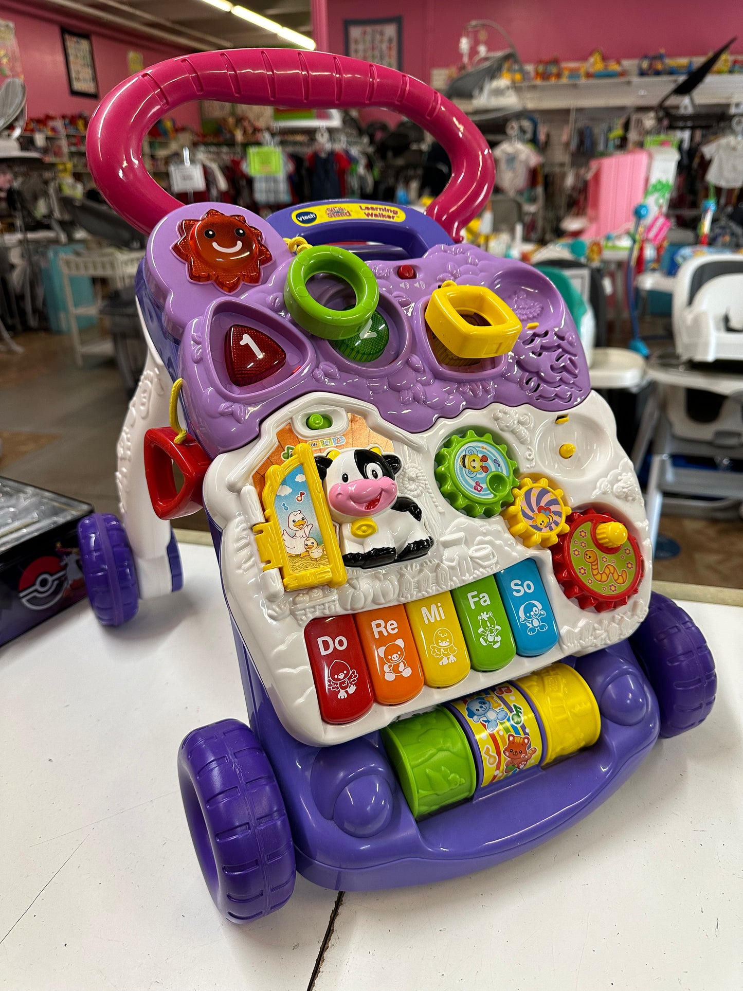 Vtech Sit to Stand Learning Walker, Purple