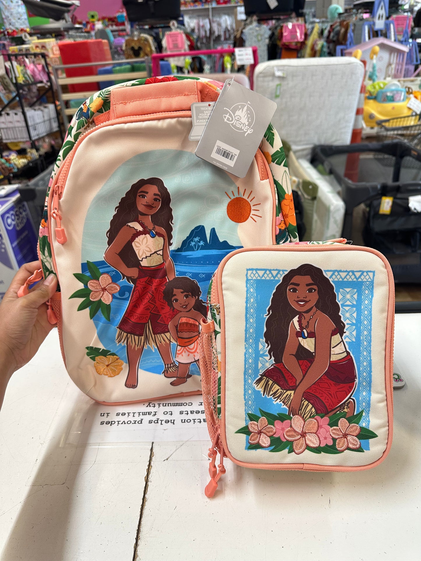 New Disney Moana2 Backpack & Lunch Bag