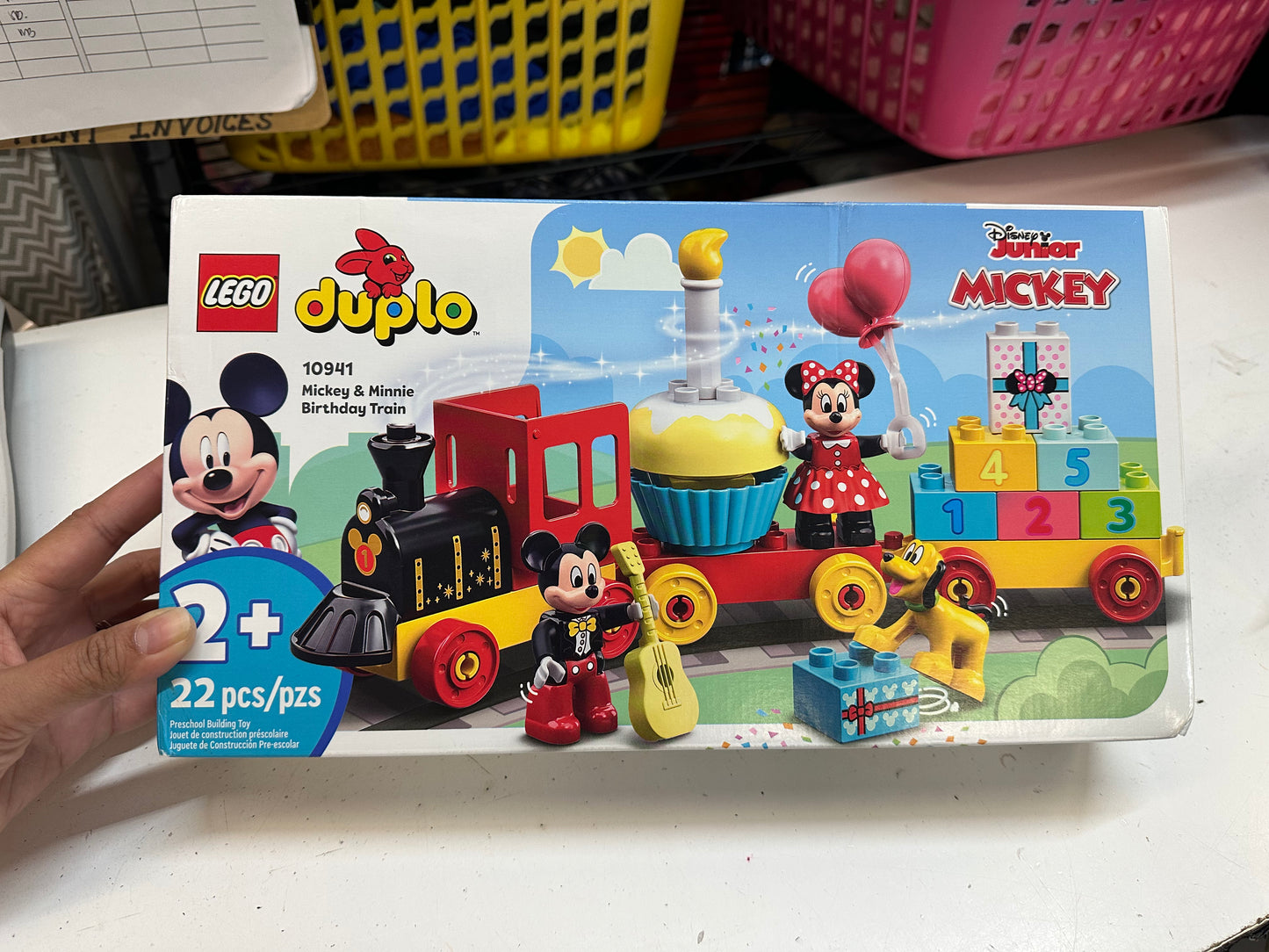 New Lego Duplo Mickey & Minnie Birthday Train