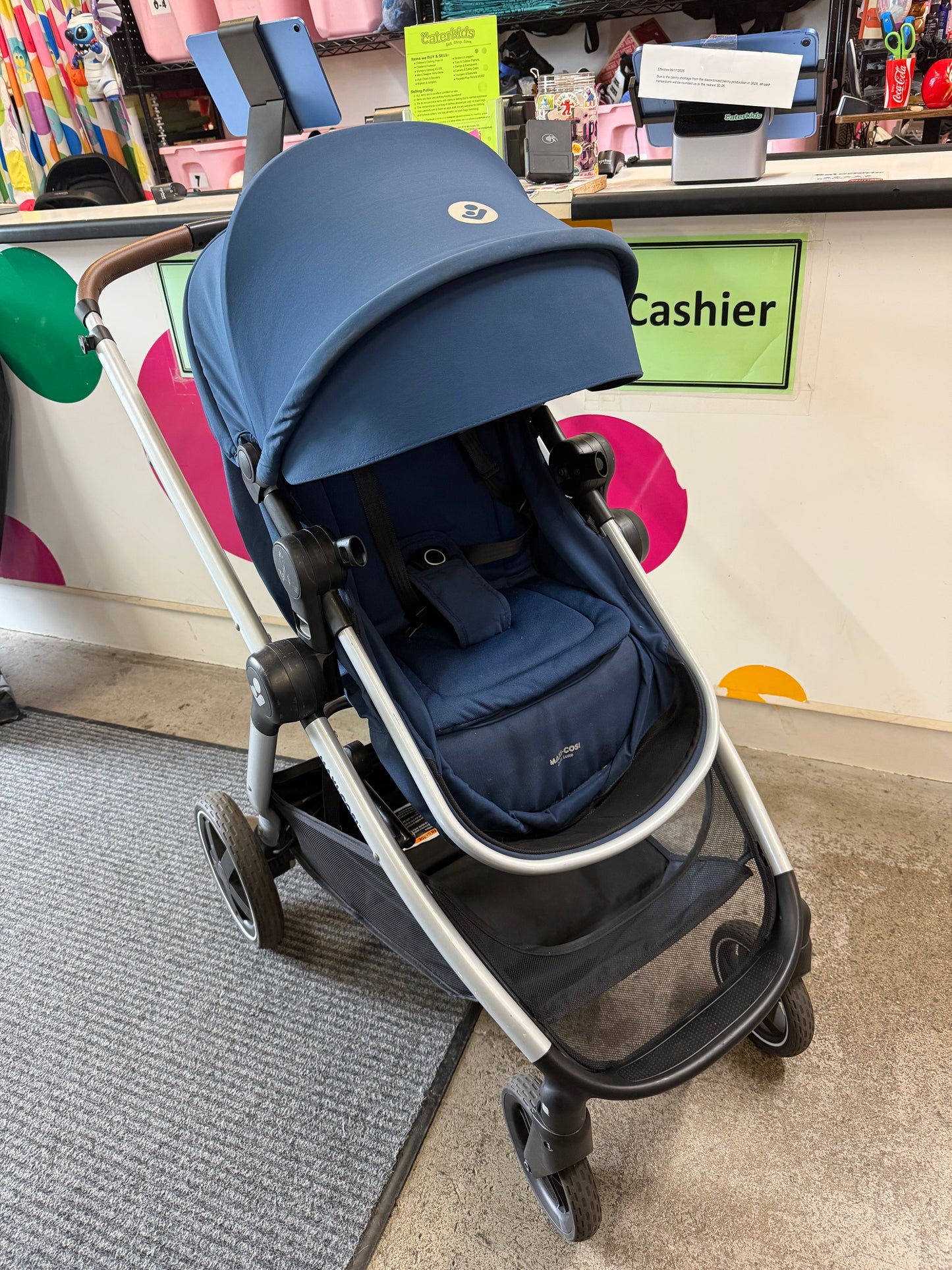 Maxi Cosi Zelia Stroller, Navy