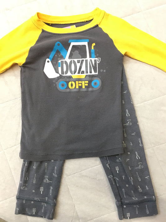 Wonder Nation Pajama Set, 3t