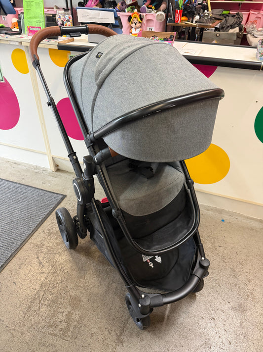 MomPush Stroller, Grey
