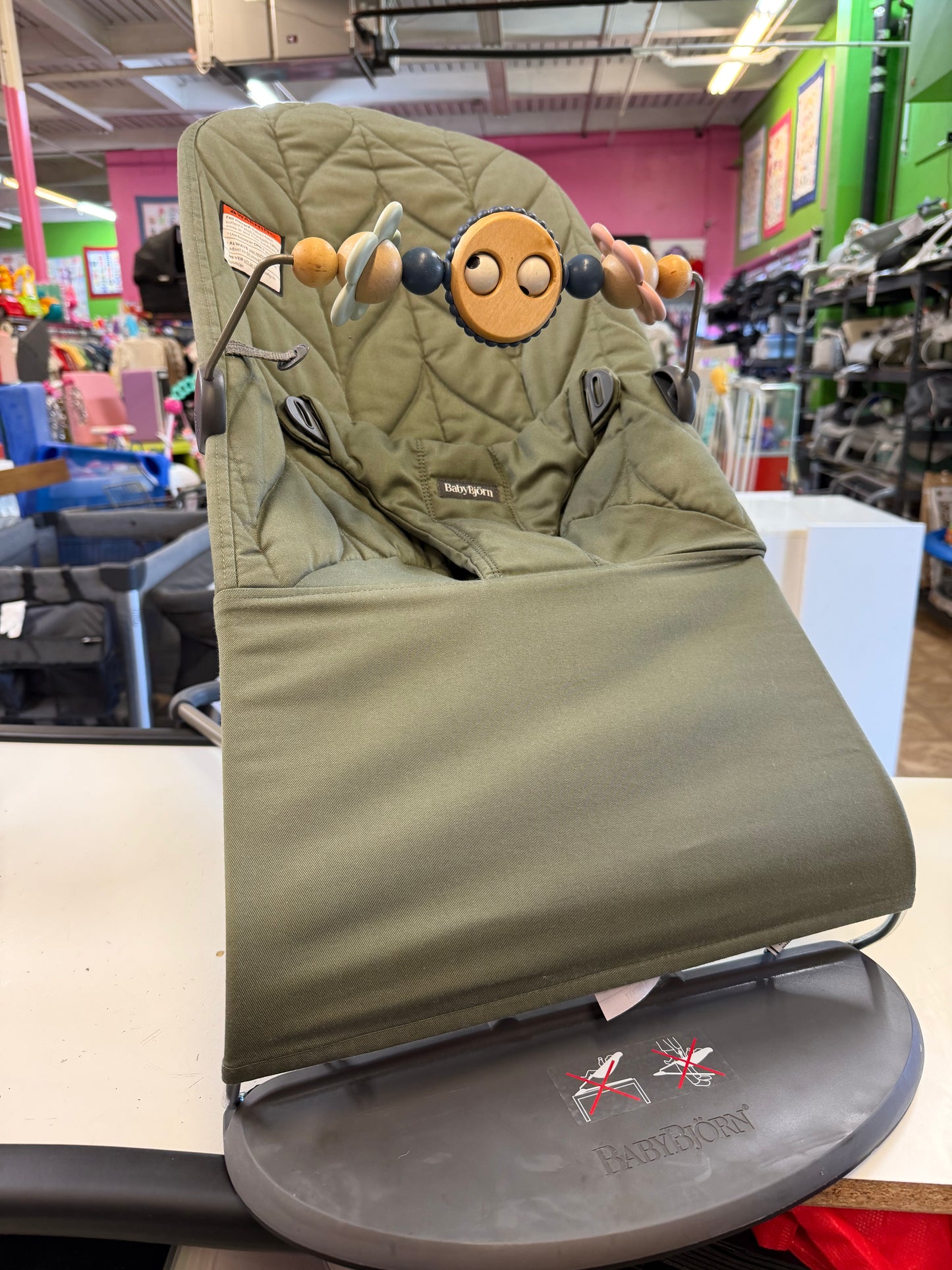 Baby Bjorn Bouncer, Olive Green