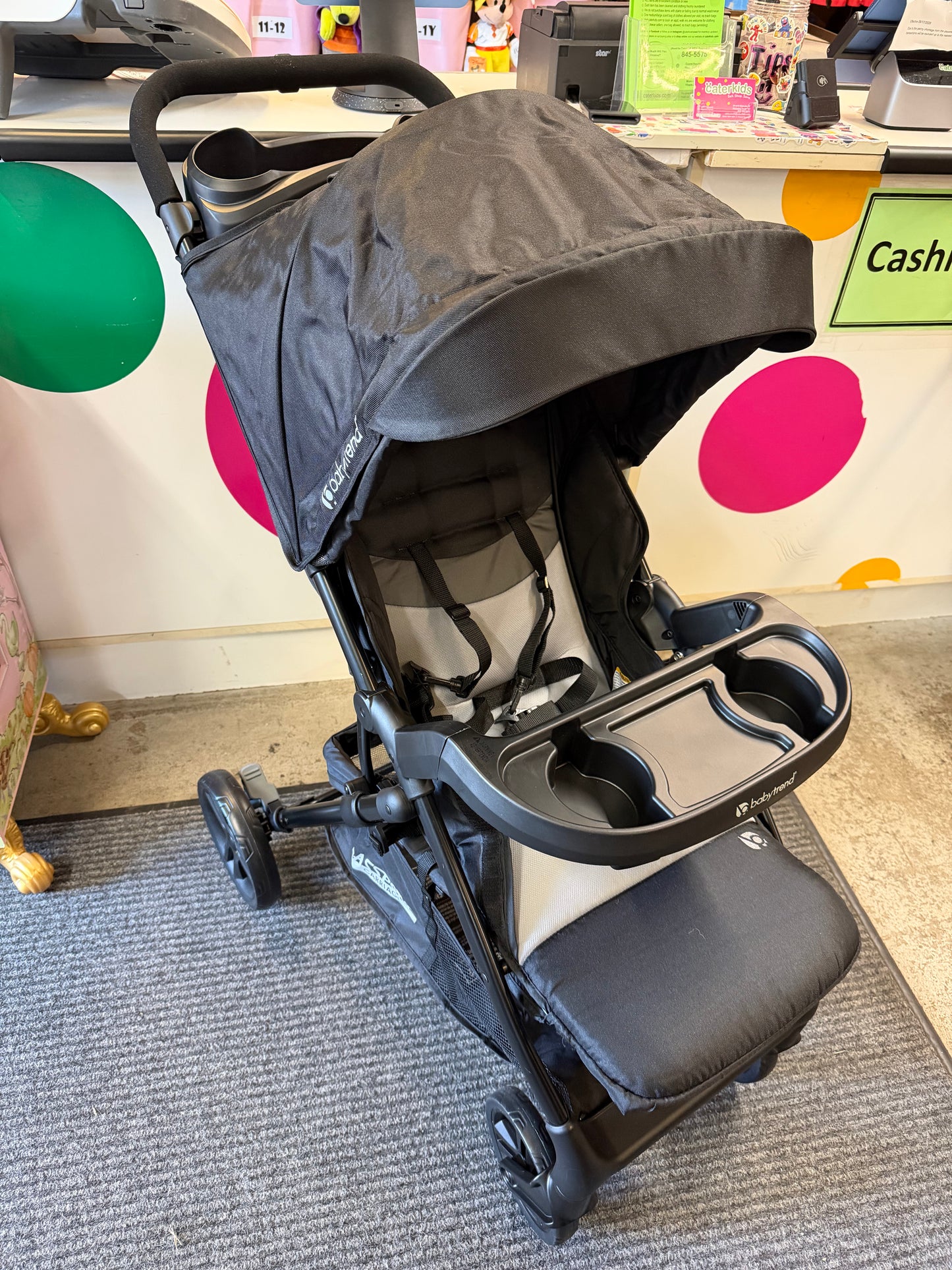 Like New Baby Trend Passport Cargo Stroller W/ Car Seat