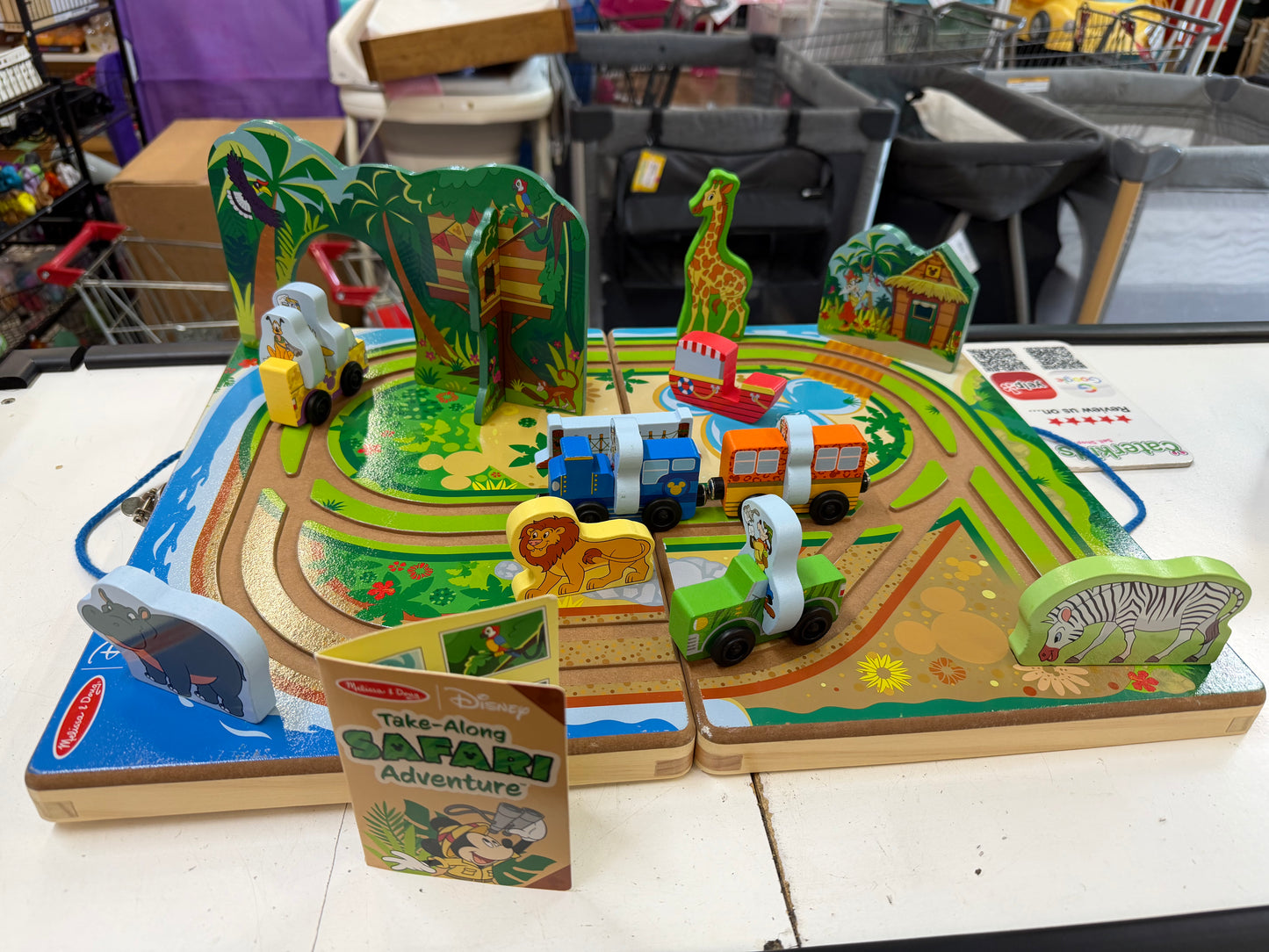 Disney Take Along Safari Playset