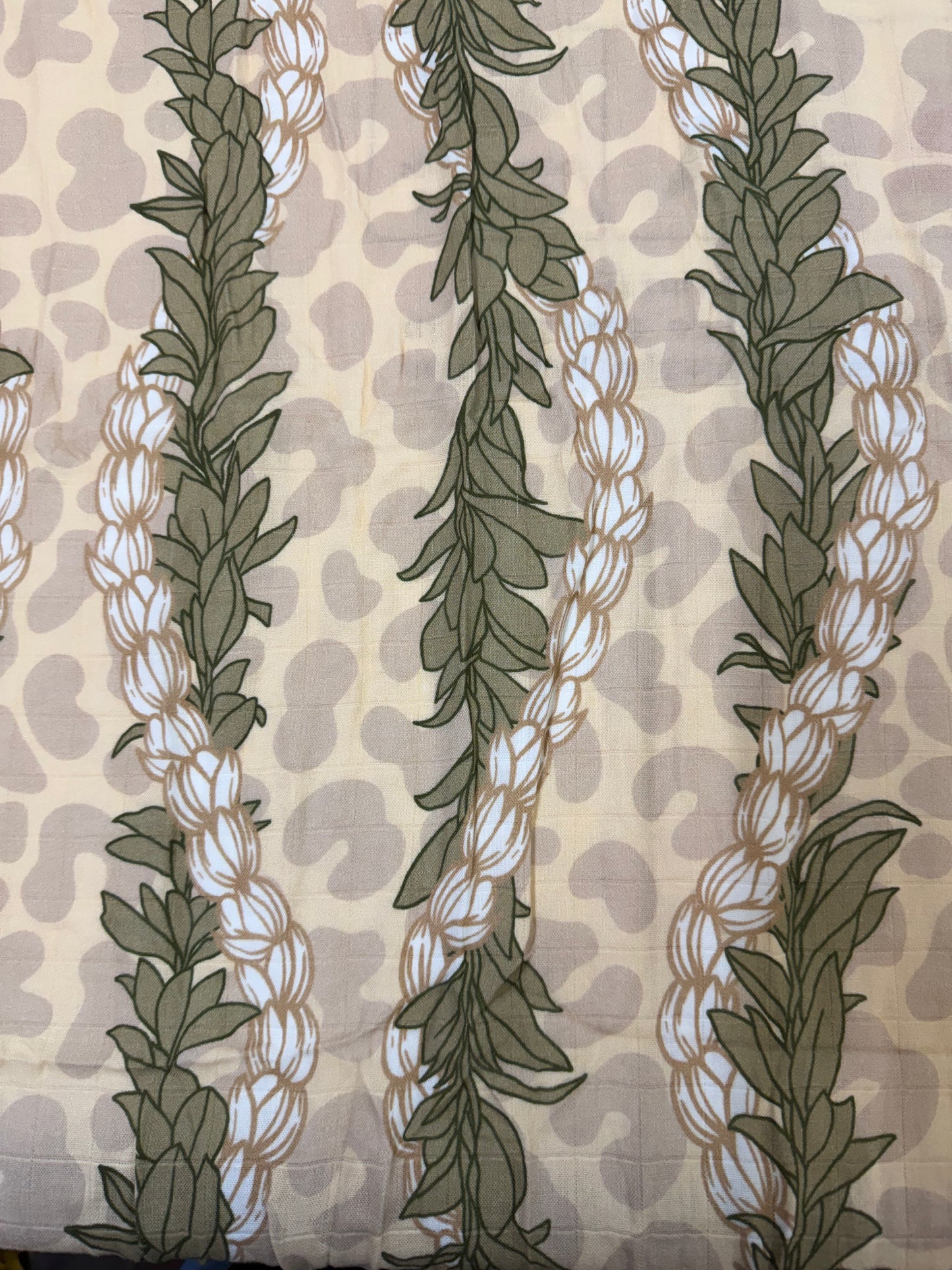 Little Manini Cheetah Maile Swaddle