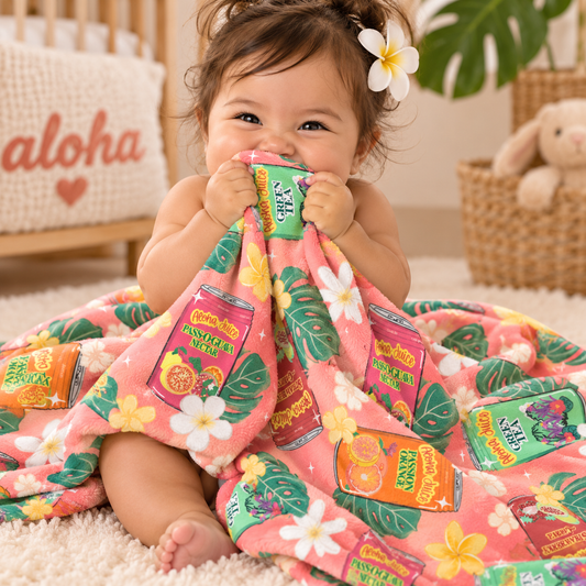 Little Manini Aloha Juice Swaddle