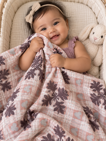 Little Manini Mouse Quilt Swaddle