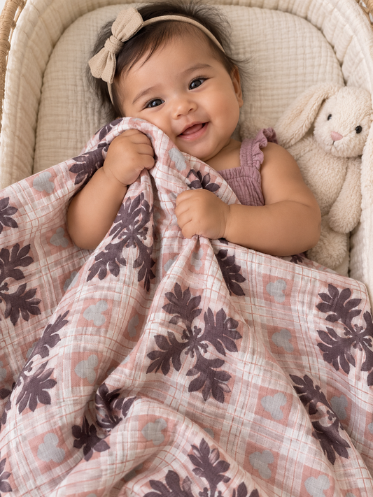 Little Manini Mouse Quilt Swaddle